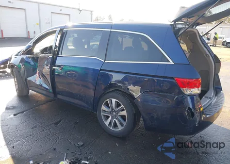 2015 Honda Odyssey Touring/Touring Elite из США, поврежденный, VIN 5FNRL5H98FB046149